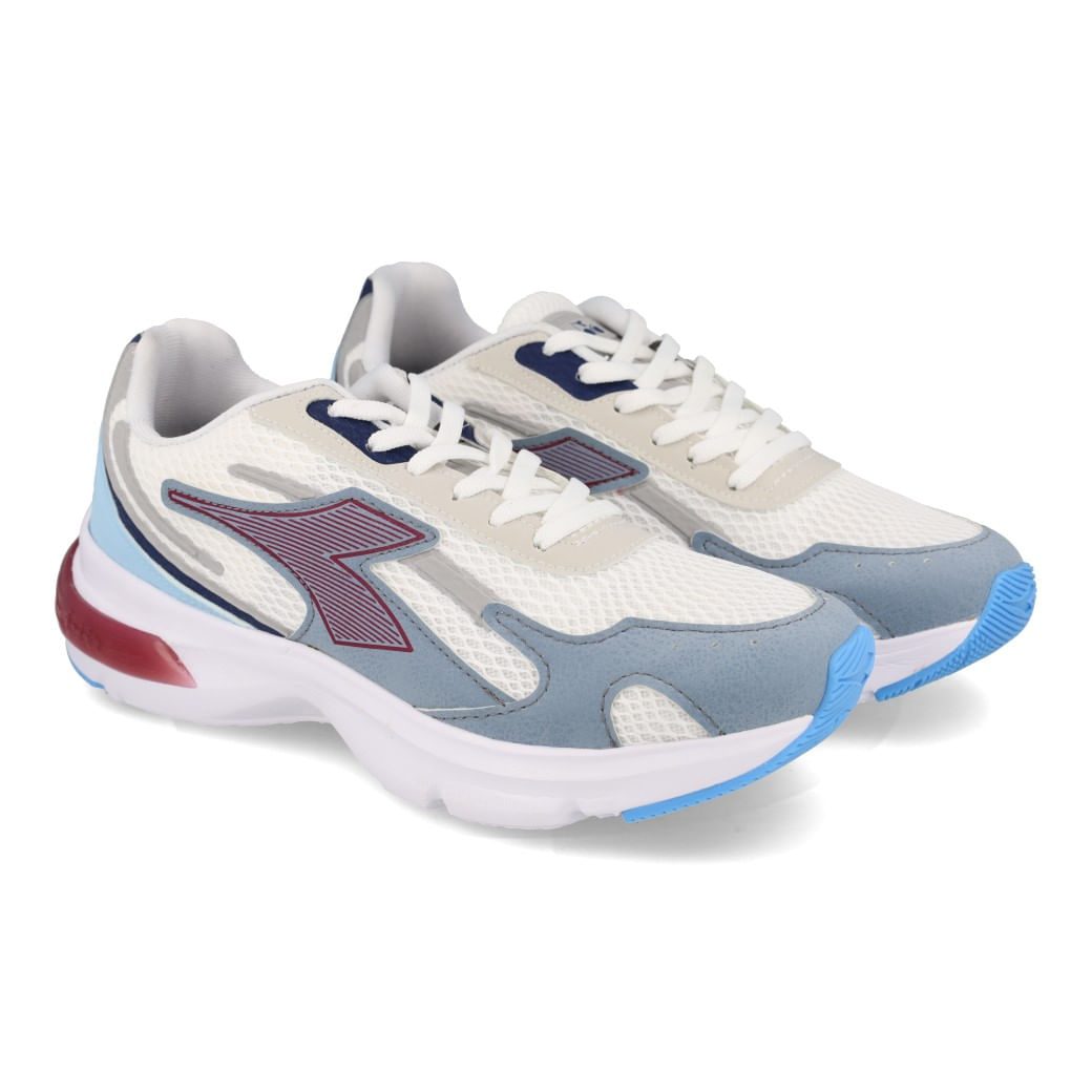 Diadora Tenis DFSC063-03 MASSIMO Branco-Azul-Vinho Sint_9__